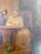 Wood 19th Century Dutch Interior Tavern Genre Scene Painting With Monk and Musician For Sale - Image 7 of 11