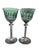 Green Wine Glass from Saint Louis Tommy For Sale - Image 3 of 3