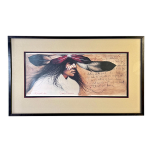 Frank Howell "Summer Dancer" Signed Limited Edition Lithograph (1992) - Southwest Mysticism