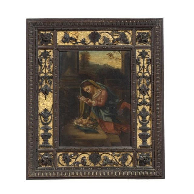 Antonio Allegri Da Corregio, Figurative Scene, Oil Painting For Sale - Image 6 of 6