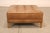 Ethan Allen 'Nassau' Tufted Leather Square Ottoman For Sale - Image 12 of 18