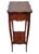 French Antique French Louis XV Satinwood Inlaid Two Tier Side Table Stand For Sale - Image 3 of 12