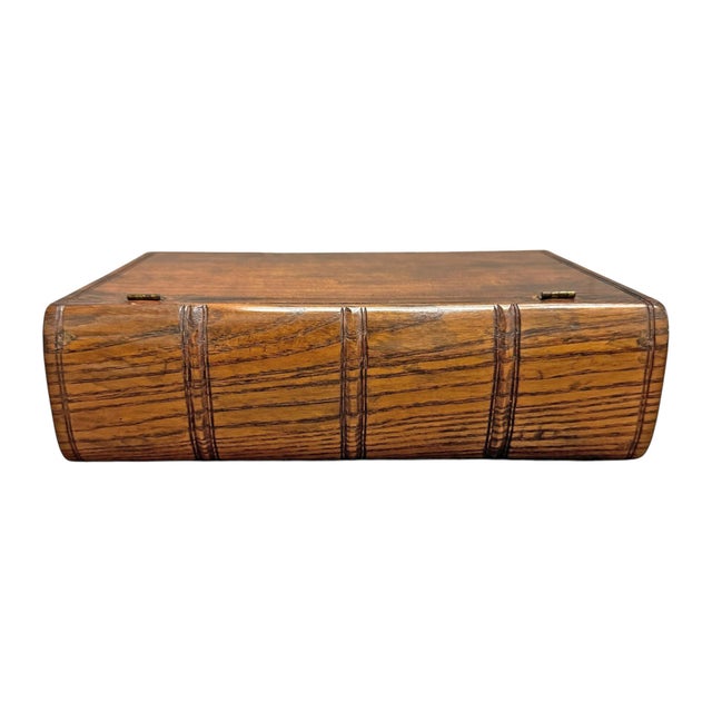 English Folk Art Book Box For Sale In Chicago - Image 6 of 12