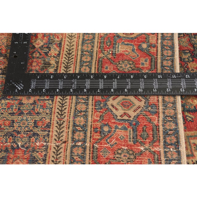 Textile Late 19th Century Persian Malayer Rug, 04'06 X 06'05 For Sale - Image 7 of 10