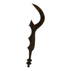 Early 20th Century Central African Old Ceremonial Executioner's Knife