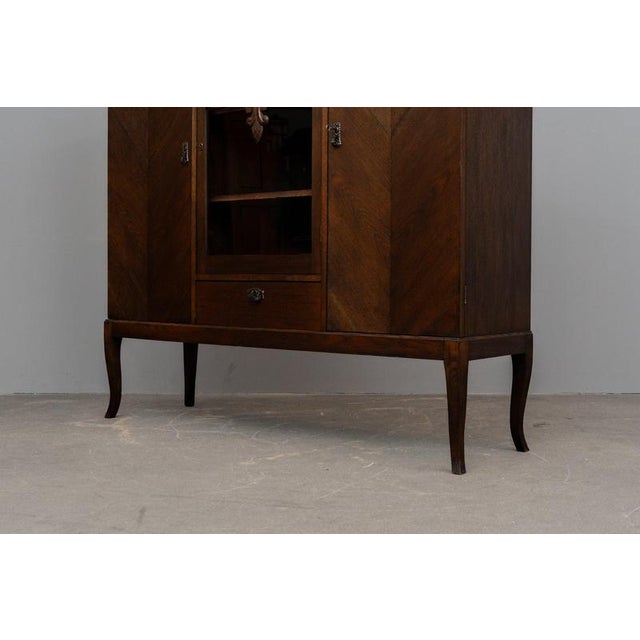 Art Nouveau Sideboard in Oak, Late 20th Century For Sale - Image 15 of 18