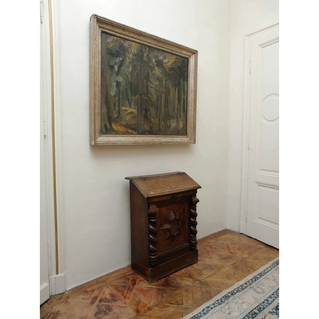 18th Century Baroque Chest of Drawers with Secretary For Sale - Image 3 of 10