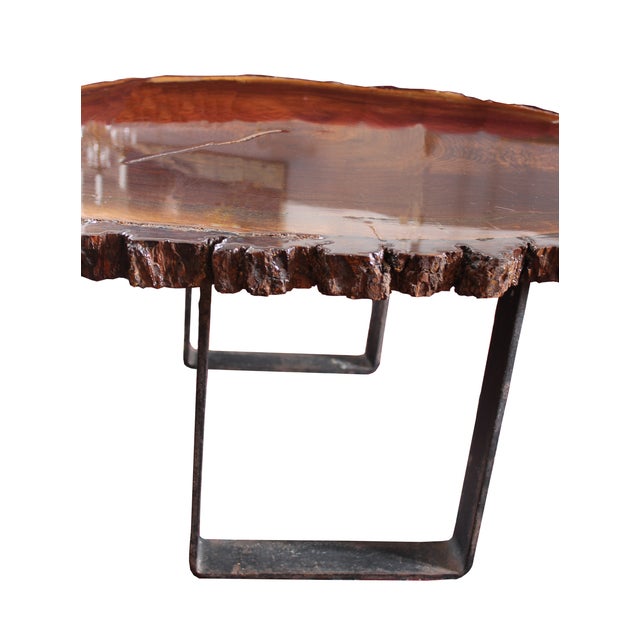 Black Walnut Slab Coffee Table