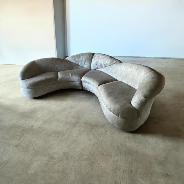 This beautiful Silver two piece is available for purchase. It is marked down from $10,000 due to a rip that can easily be...