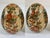 Vintage Pair Chinese Satsuma‑Style Hand‑Painted Porcelain Eggs 5" For Sale - Image 4 of 10