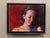 Karen Offutt Study of Erin by Karen Offutt | Oil on panel portrait of a woman with purple hair For Sale - Image 4 of 4