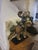 Antique Chinese Polychrome Glazed Ceramic or Terracotta Roof Tile Figure For Sale - Image 4 of 10