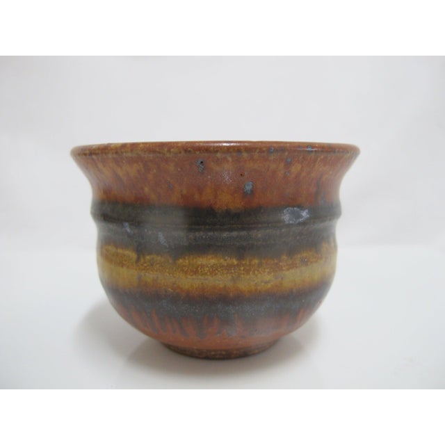 Wally Schwab Pacific Nw Stoneware Studio Pottery Small Pot or Punch Cup Set of 6 For Sale - Image 11 of 14