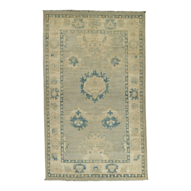 Oushak Rug 2'8" x 4'5" #21326 For Sale