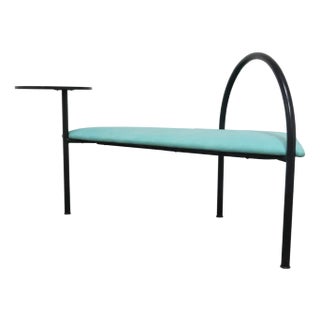 Postmodern 2-Seater Bench, 1980s For Sale