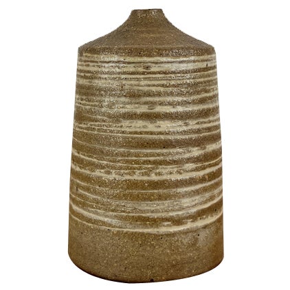 Mid-Century German Studio Pottery Vase by Walter Stürmer, 1962 For Sale