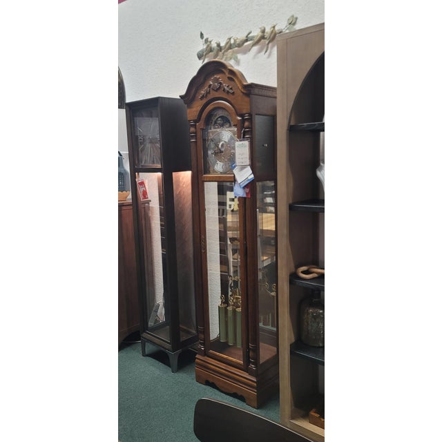 Wood New Gavin Grandfather Clock For Sale - Image 7 of 7