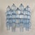 1990s Blue Murano Glass Sconces - a Pair For Sale In Dallas - Image 6 of 12