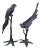 Camille French Art Deco Lifesize Bronze Parrot Bird Sculptures- a Pair For Sale