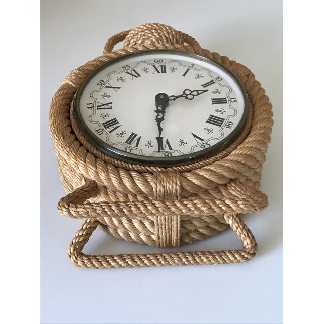 Vintage Rope Clock, 1960 For Sale - Image 9 of 17