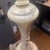 Vintage Hollywood Regency Applied Floral Table Lamps - A Pair For Sale - Image 10 of 11