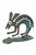 This unique Kokopelli-style metal sculpture captures the spirit of Southwestern design with its rich, hand-applied patina...