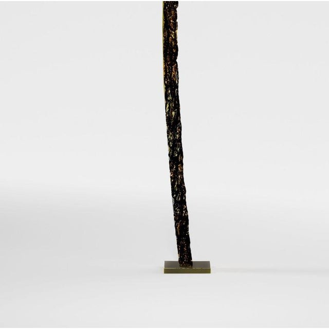 Pillar Freestanding Floor Sculpture by Lionel Hamon For Sale - Image 4 of 5