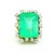 Vintage 1960s 14K Yellow Gold Colombian Emerald Diamond Cocktail Ring, 36.42 Ct For Sale - Image 11 of 16