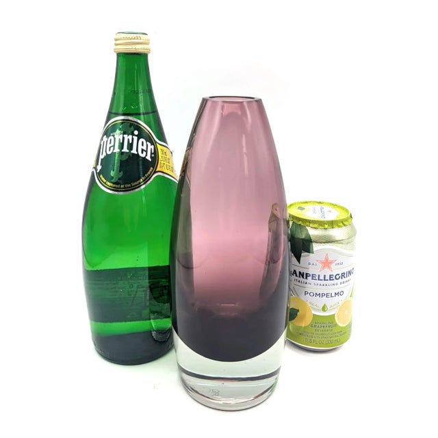 Glass Vintage Model 1365 Vase by Tamara Aladin for Riihimäen Lasi Oy For Sale - Image 7 of 11