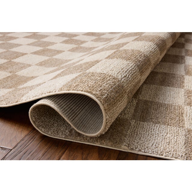 Loloi Rugs Chris Loves Julia x Loloi Calvin Pebble / Ivory 5'-3" x 7'-6" Area Rug For Sale - Image 4 of 7