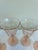 Vintage Pink Etched Wine Glasses With Grape Motif - Set of 4 For Sale - Image 9 of 9