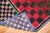 Late 20th Century American Hooked Checkerboard Chess Rug For Sale - Image 5 of 9