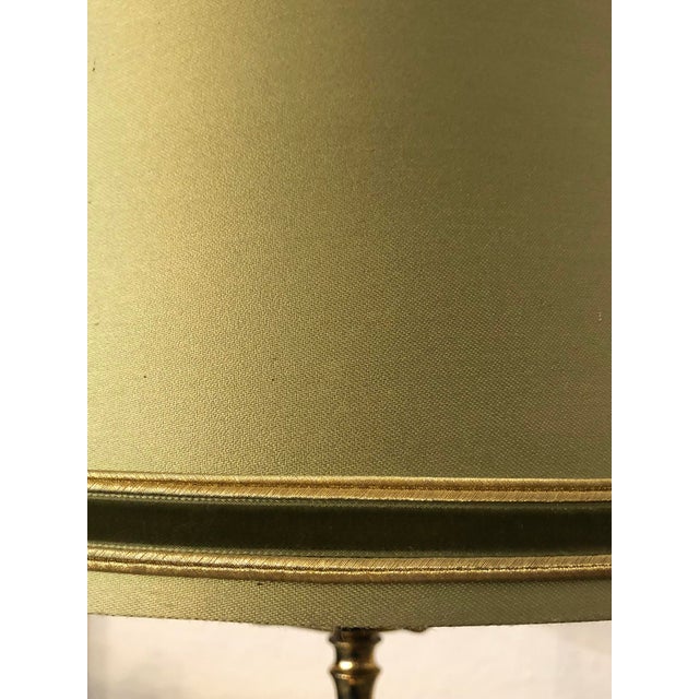 French Bouillotte Lamp in Brass, 1950s For Sale - Image 9 of 16