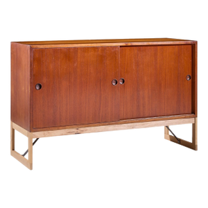 Børge Mogensen Öresund Mid Century Swedish Teak and Oak Cabinet Credenza