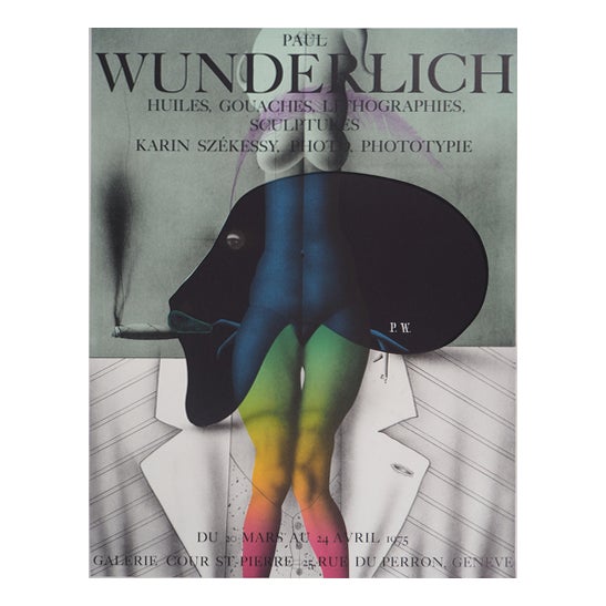 Paul WUNDERLICH, The woman with the cigar, Lithograph For Sale
