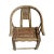 Chinese Antique Old Chinese Elm Horseshoe Chair For Sale - Image 3 of 6