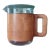 1950s Leather Wrapped Glass Pitcher by Carl Auböck For Sale