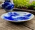 Mid 20th Century Mid 20th Century Koransha Japanese Cobalt Blue Pine Tree Porcelain Charger For Sale - Image 5 of 10