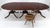 Banded Mahogany Tripple Pedestal Base 3 Ext. Section 157" Long Dining Table MINT For Sale - Image 12 of 12