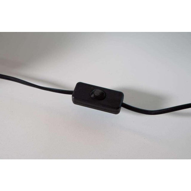 White Vintage Fat Lava Table Lamp For Sale - Image 8 of 17