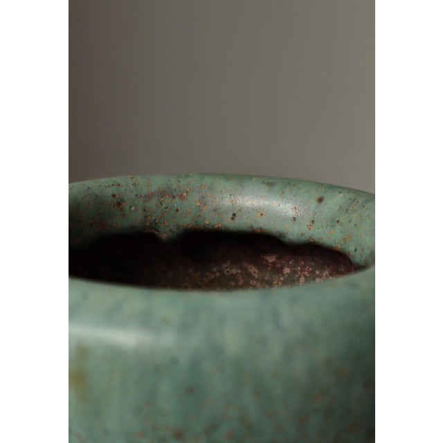 Large Art Deco Stoneware Vase by Arne Bang, 1930s For Sale - Image 10 of 15