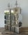 Chrome Vintage Polished Chrome Lamps After Curtis Jere For Sale - Image 8 of 12