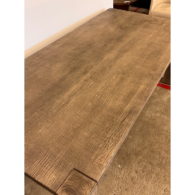 Brown Nils Verhoeven for Restoration Hardware Parsons Dining Table For Sale - Image 8 of 10