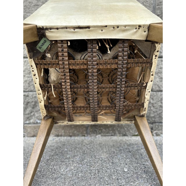 Wood 1950s Edward Wormley for Dunbar Furniture Single Parsons Chair For Sale - Image 7 of 11