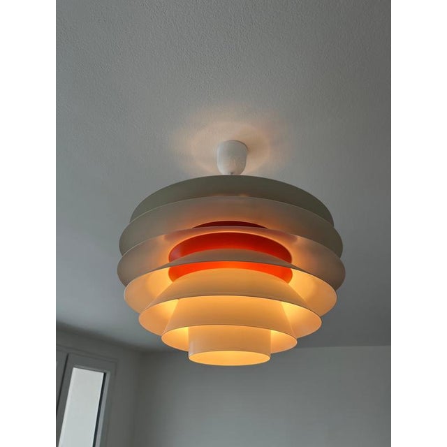 Verona Pendant Light by Svend Middelboe for Nordisk Solar, 1960s, Set of 2 For Sale - Image 3 of 8