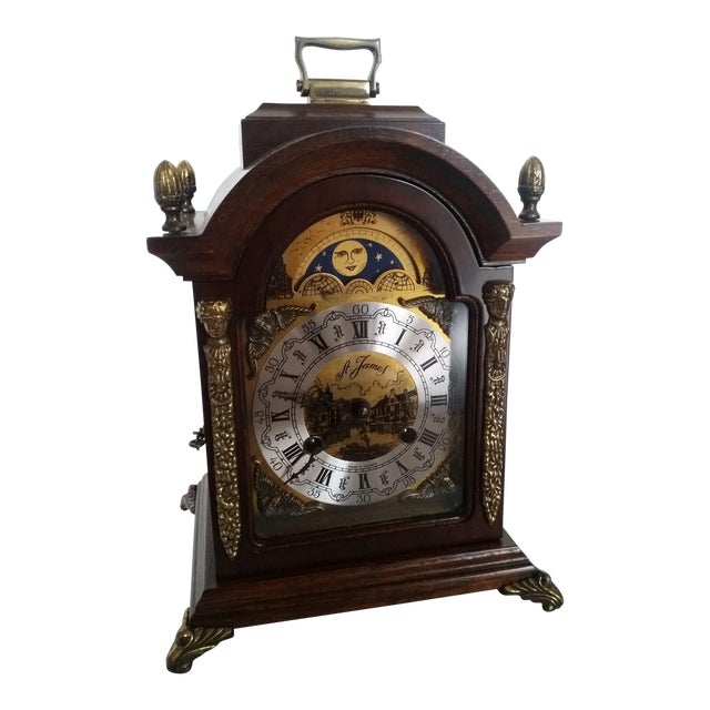 Vintage Franz Hermle Mantle Clock Chairish