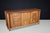 French Art Deco Oak and Brass Sideboard with Carved Reliefs, 1930s For Sale - Image 12 of 18