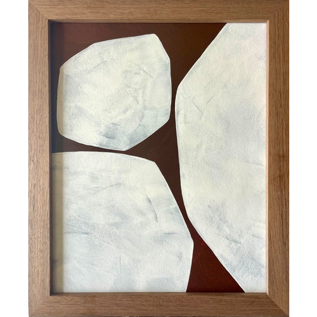 2026 Contemporary Set of Twelve Abstract Paintings on Cotton Paper by Artist r.k. Red For Sale - Image 13 of 15