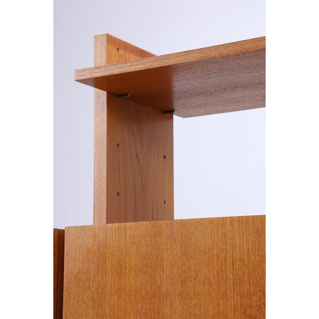 Brown Mid-Century Modular Shelving Unit from Musterring, 1960s For Sale - Image 8 of 18
