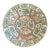 Large 19th Century Rose Medallion Rimmed Bowl For Sale